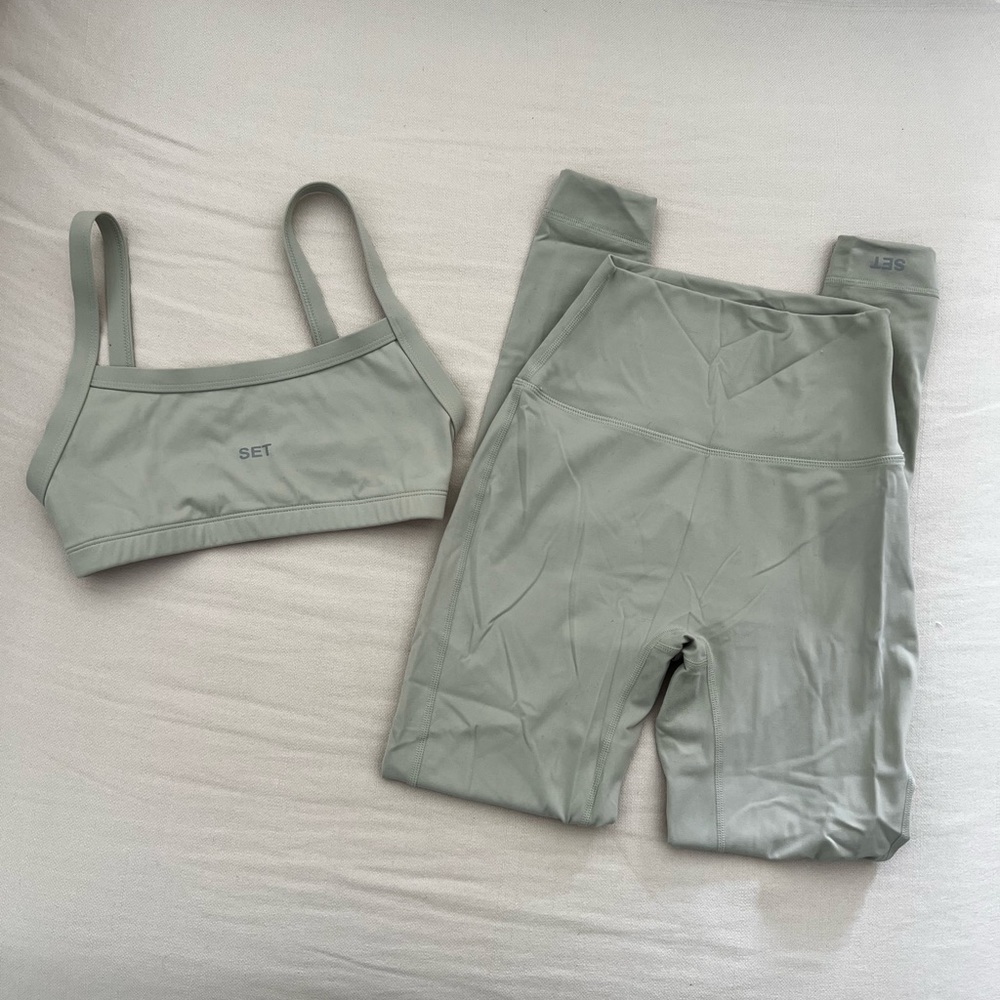 Light Green Sport Body Set Active Set 💕 Size XS